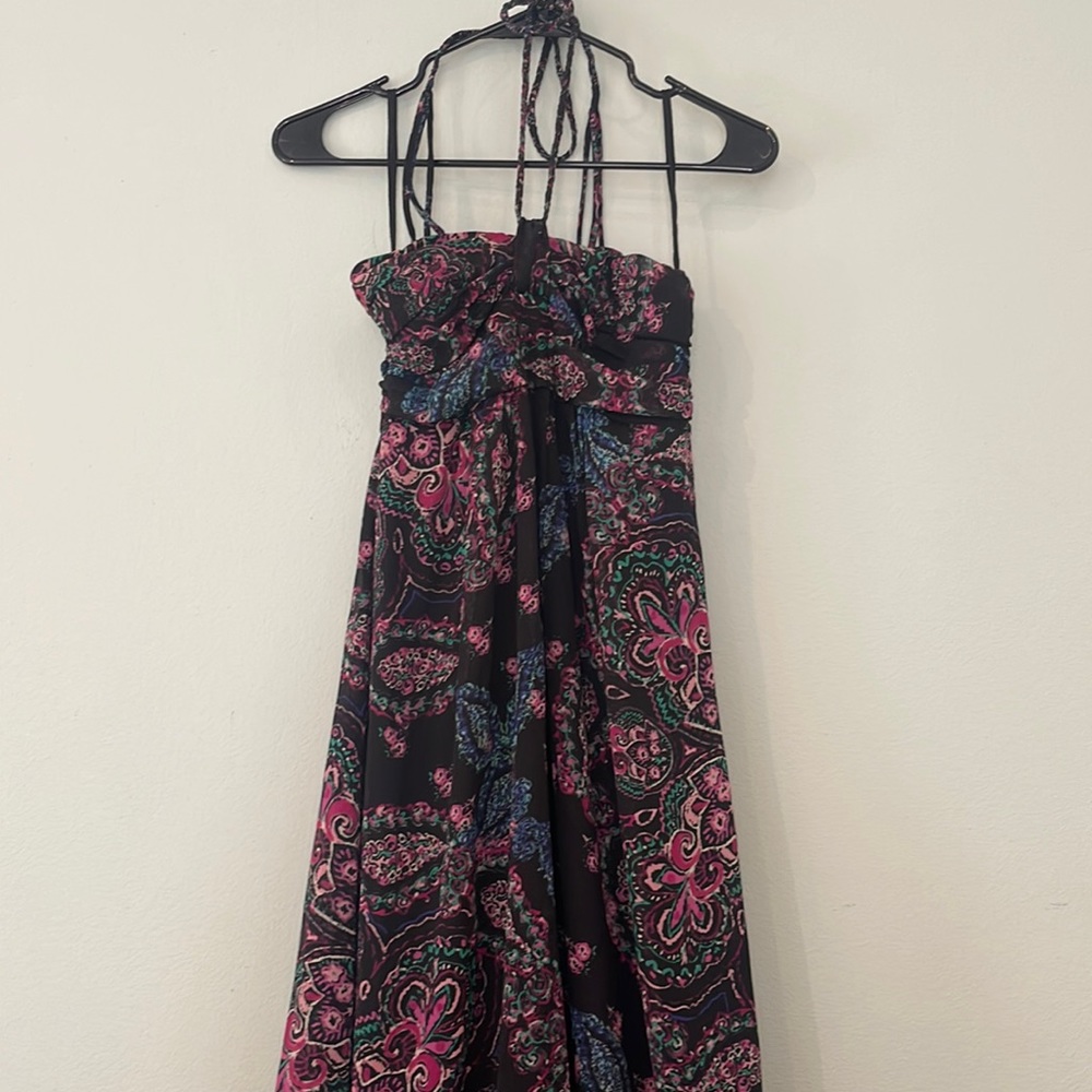 Floral summer maxi dress